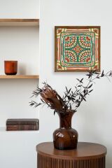 Motif Ahşap Çerçeveli Tablo 42 x 42