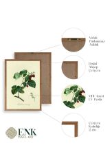 Yaprak Ahşap Çerçeveli Tablo 30 x 42