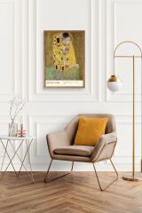 Gustav Klimt Ahşap Çerçeveli Tablo 23 x 30