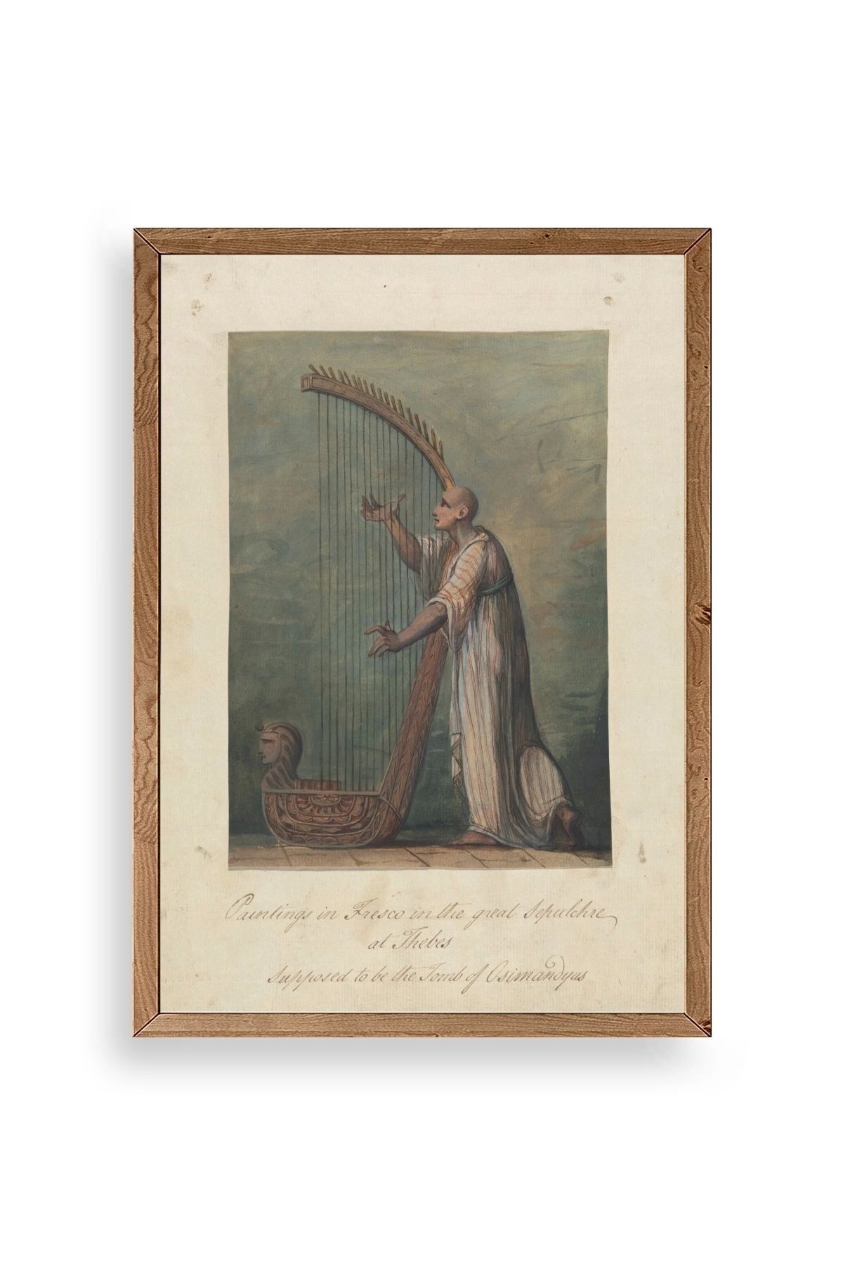 James Bruce Ahşap Çerçeveli Tablo 23 x 30