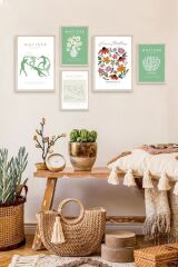 Matisse 5'li Tablo 30 x 40