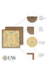 Desen Ahşap Çerçeveli Tablo 23 x 23