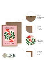 Modern Ahşap Çerçeveli Tablo 23 x 30