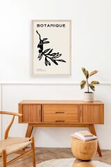 Yaprak Ahşap Çerçeveli Tablo 30 x 42