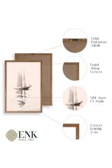 Plakaty Palma Ahşap Çerçeveli Tablo 23 x 30