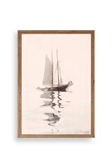 Plakaty Palma Ahşap Çerçeveli Tablo 23 x 30