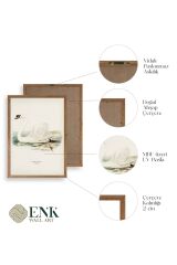 Kuğu Ahşap Çerçeveli Tablo 30 x 42