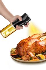 BUFFER® Çok Amaçlı Cam Şişe Püskürtmeli Dağıtıcı Yağdanlık Limonluk Sirke Sosluk Spreyi