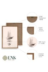 Plakaty Palma Ahşap Çerçeveli Tablo 50 x 70