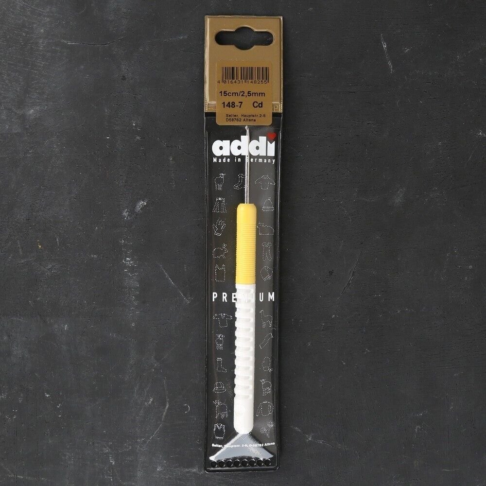 Addi 2,5 Mm 15 Cm Plastik Saplı Yün Tığ - 148-7