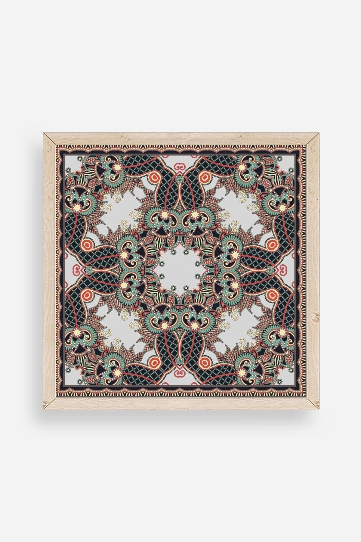 Motif Ahşap Çerçeveli Tablo 23 x 23