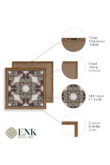 Motif Ahşap Çerçeveli Tablo 23 x 23