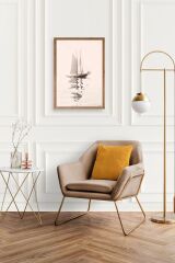 Plakaty Palma Ahşap Çerçeveli Tablo 17 x 23