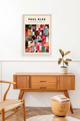 Paul Klee Ahşap Çerçeveli Tablo 50 x 70