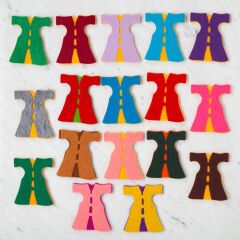 Loren 10 Paket Kaftan Figürlü Keçe Set