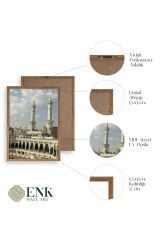 Kabe Camii Ahşap Çerçeveli Tablo 17 x 23