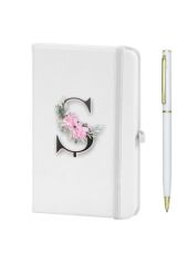 Ş Harfi Çiçek Desen Baskılı Defter