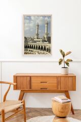 Kabe Camii Ahşap Çerçeveli Tablo 23 x 30