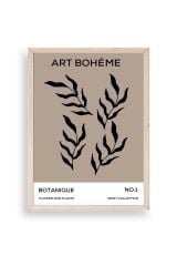 Art Boheme Ahşap Çerçeveli Tablo 23 x 30