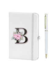 B Harfi Çiçek Desen Baskılı Defter