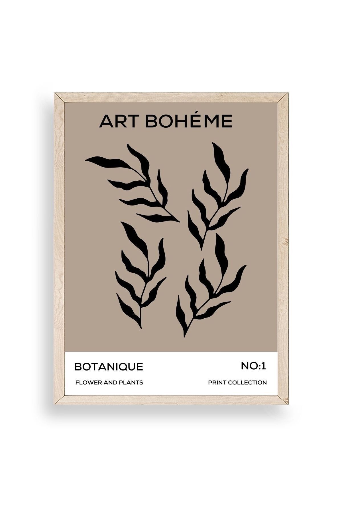 Art Boheme Ahşap Çerçeveli Tablo 50 x 70