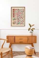 Desen Ahşap Çerçeveli Tablo 50 x 70