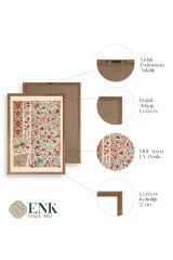 Desen Ahşap Çerçeveli Tablo 23 x 30