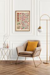 Desen Ahşap Çerçeveli Tablo 23 x 30