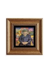 Van Gogh Çerçeveli Taş Tablo 20 cm