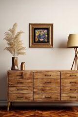 Van Gogh Çerçeveli Taş Tablo 20 cm