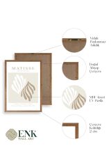 Matisse Üçlü Ahşap Çerçeveli Tablo 30 x 40