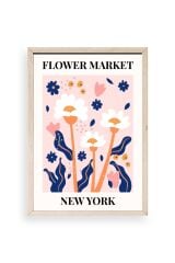 Çiçek Ahşap Çerçeveli Tablo 17 x 23