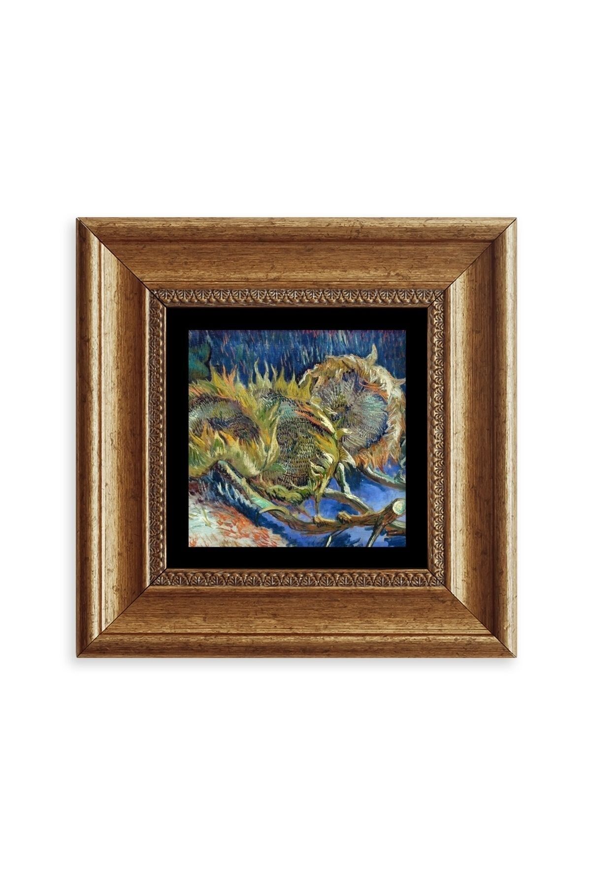 Van Gogh Çerçeveli Taş Tablo 20 cm