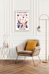 Çiçek Ahşap Çerçeveli Tablo 23 x 30