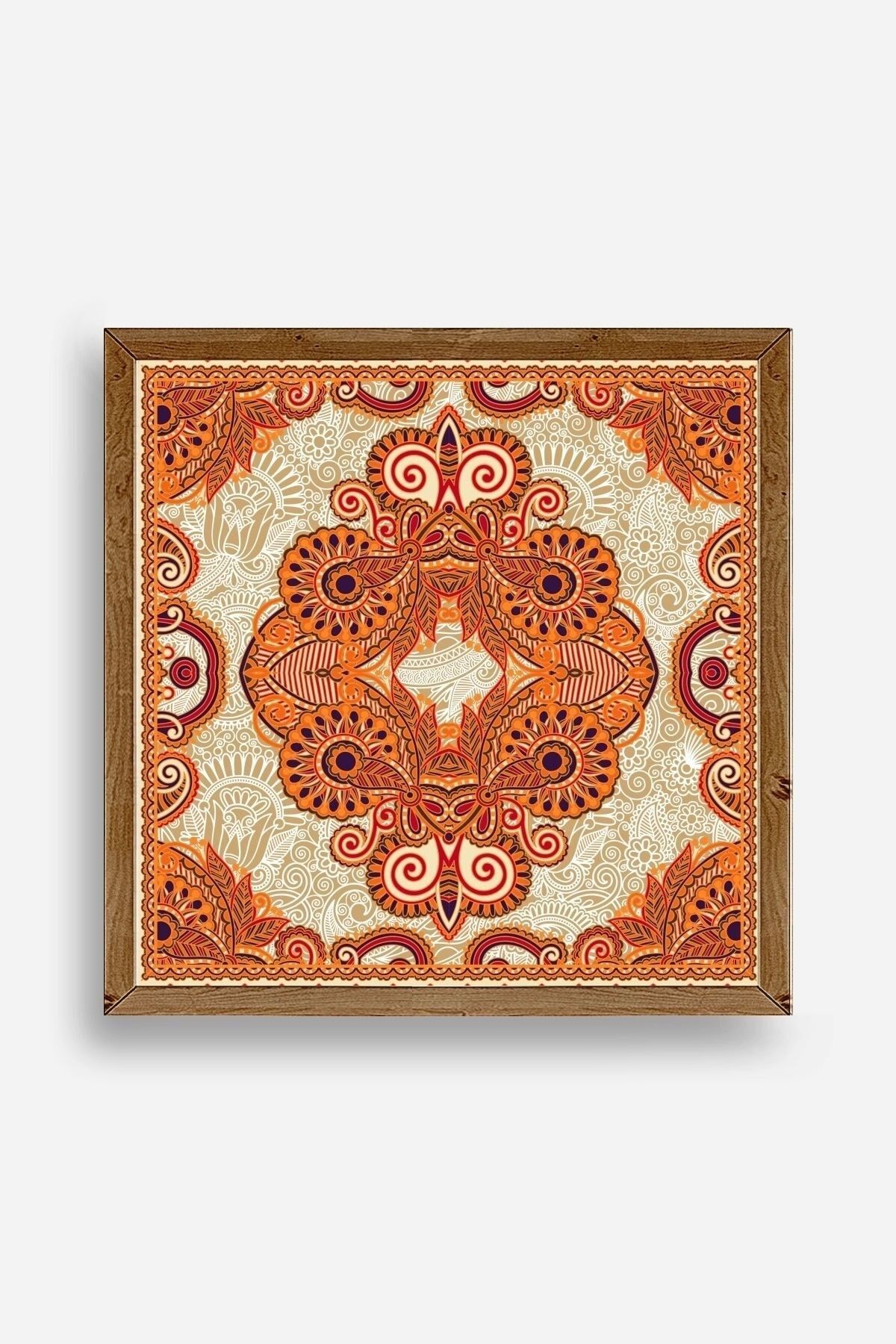 Motif Ahşap Çerçeveli Tablo 23 x 23