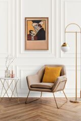 Frueh Ahşap Çerçeveli Tablo 23 x 30