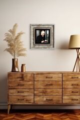 Atatürk Çerçeveli Taş Tablo 20 cm