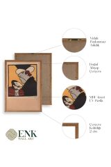 Frueh Ahşap Çerçeveli Tablo 50 x 70