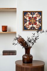 Desen Ahşap Çerçeveli Tablo 23 x 23