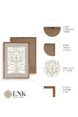 Desen Ahşap Çerçeveli Tablo 50 x 70