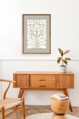 Desen Ahşap Çerçeveli Tablo 50 x 70