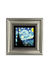 Van Gogh Çerçeveli Taş Tablo 20 cm