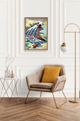 Balıkçının Rüyası Ahşap Çerçeveli Tablo 17 x 23