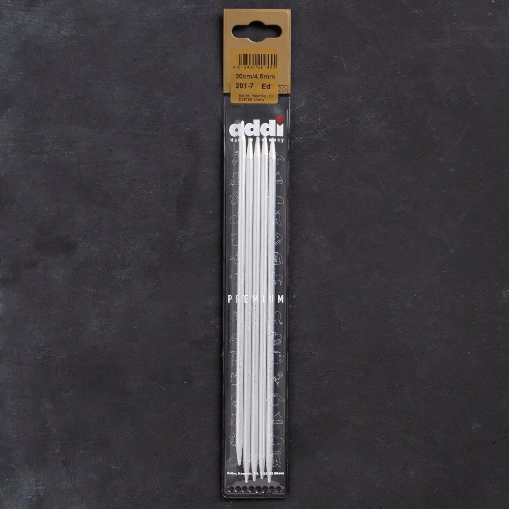 Addi 4,5mm 20cm 5 li Çorap Şişi - 201-7