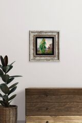 Van Gogh Çerçeveli Taş Tablo 20 cm