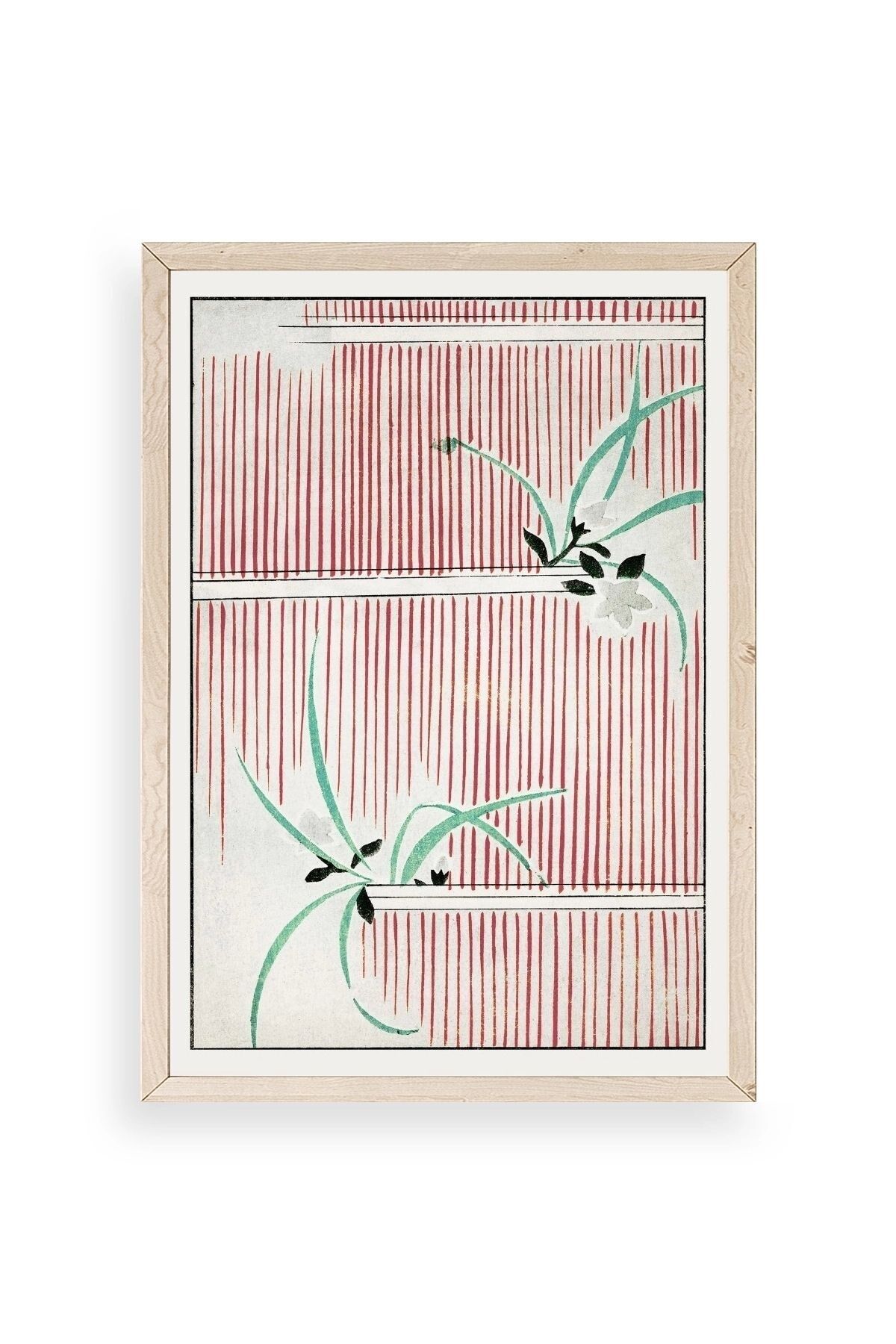 Henri Matisse Monet Ahşap Çerçeveli Tablo 23 x 30