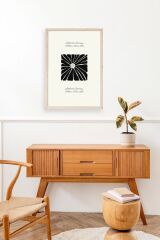 Çiçek Ahşap Çerçeveli Tablo 17 x 23