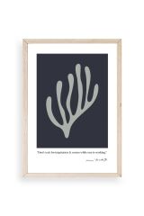 Henri Matisse Ahşap Çerçeveli Tablo 23 x 30