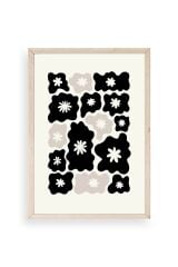 Çiçek Ahşap Çerçeveli Tablo 50 x 70