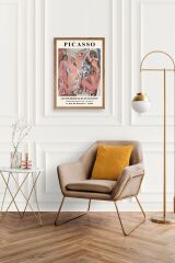 Picasso Ahşap Çerçeveli Tablo 17 x 23